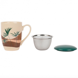 tisanière sweet leaves avec son filtre en inox