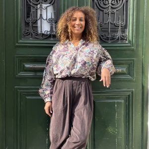 pantalon magique extra large velours-Mukasa