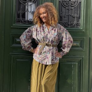 Pantalon magique extra large-velours-Mukasa
