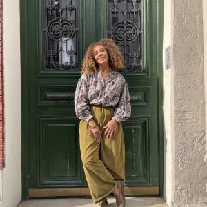 pantalon magique extra large -velours