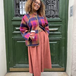 veste à carreaux-Mukasa