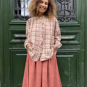 jupe longue velours-Mukasa