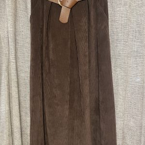 Jupe velours choco-Mukasa