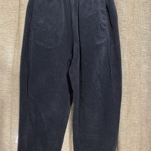 Pantalon magique bleu marine en velours grosses côtes-Mukasa