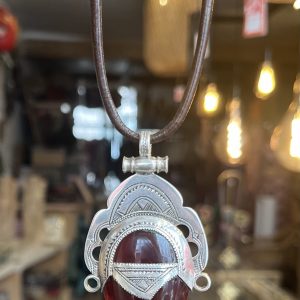 Collier touareg cornaline-Mukasa