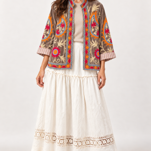 Jupe longue boho-Johanna Paris -Mukasa.fr